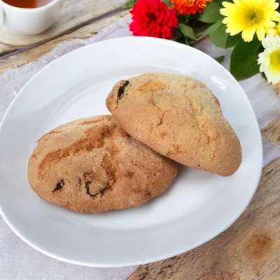GLUTENSİZ PORTAKALLI ŞAM KURABİYESİ