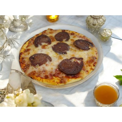 GLUTENSİZ SUCUKLU PİZZA