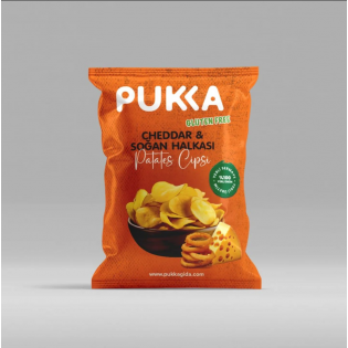 PUKKA CHEDDAR SOĞAN HALKASI ÇEŞNİLİ PATATES CİPSİ