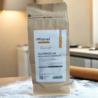 GLUTENSİZ MİNOEL BAKLAVALIK / BÖREKLİK UN 1 KG