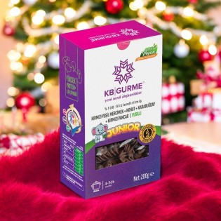 GLUTENSİZ & VEGAN SEBZELİ PREMIUM JUNIOR FUSİLLİ MAKARNA - 200 GR