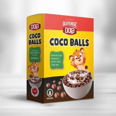 GLUTENSİZ COCOBALS ÇİKOLATALI MISIR TOPLARI - 300 GR