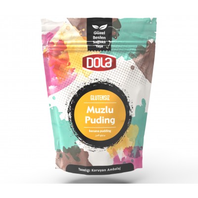 GLUTENSİZ MUZLU PUDİNG - 100 GR GLUTENSİZ MUZLU PUDİNG - 100 GR