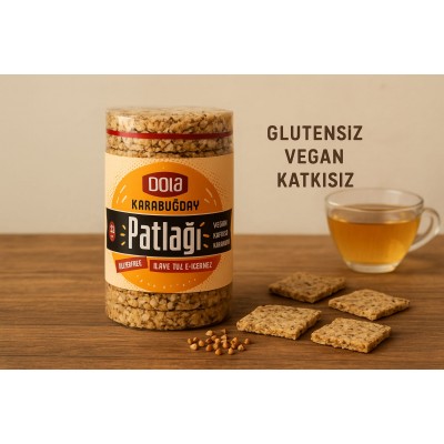 GLUTENSİZ KARABUĞDAY PATLAĞI - 85 GR GLUTENSİZ KARABUĞDAY PATLAĞI - 85 GR
