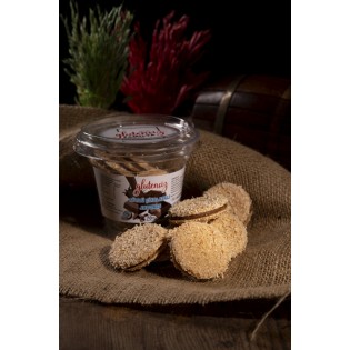 GLUTENSİZ HİNDİSTAN CEVİZLİ - SÜTLÜ ÇİKOLATALI JAPONES - 70 gr